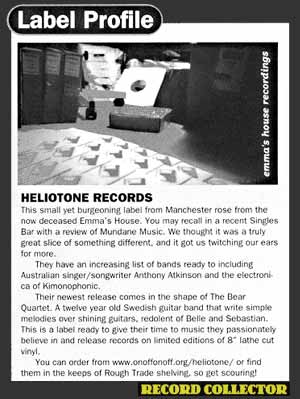 Record Collector label profile