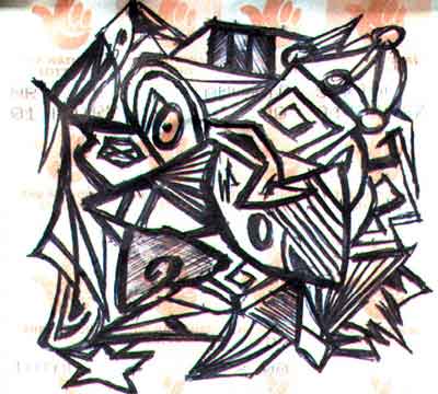 lottery art - untitled #4