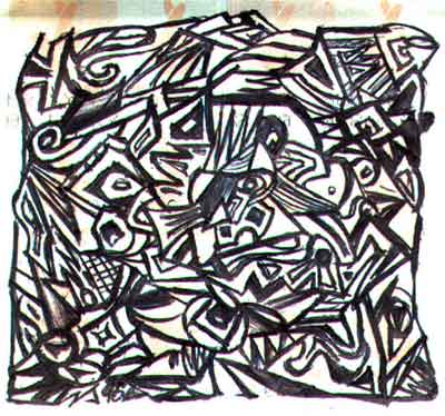 lottery art - untitled #6