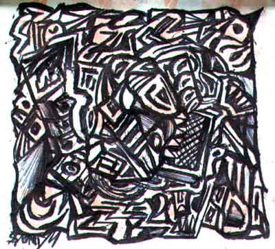 lottery art - untitled #7